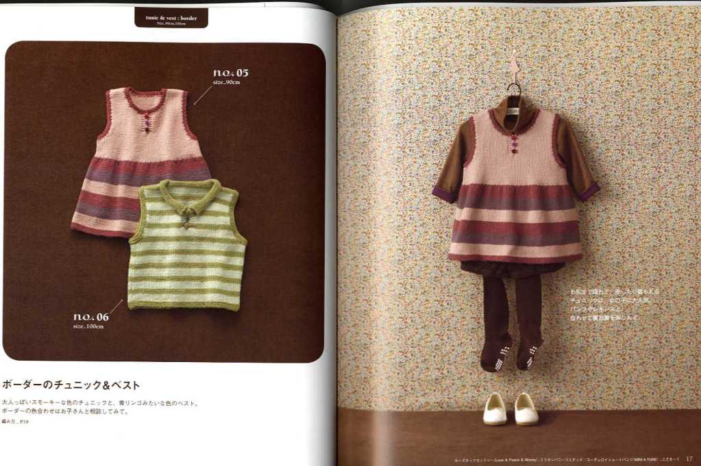 Fashionable knitwear for children 90.100.110 cm (knitting lesson)